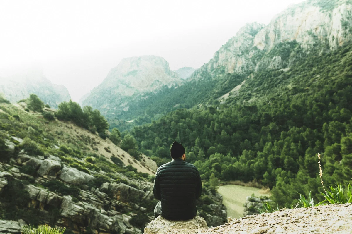 A reflective image representing self-worth and dignity